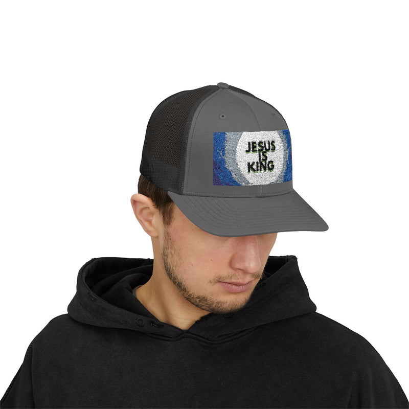 Jesus Is King Snapback Cap | Christian Faith Hat for Everyday Wear, Gifts, Church Events, Stylish Headwear
