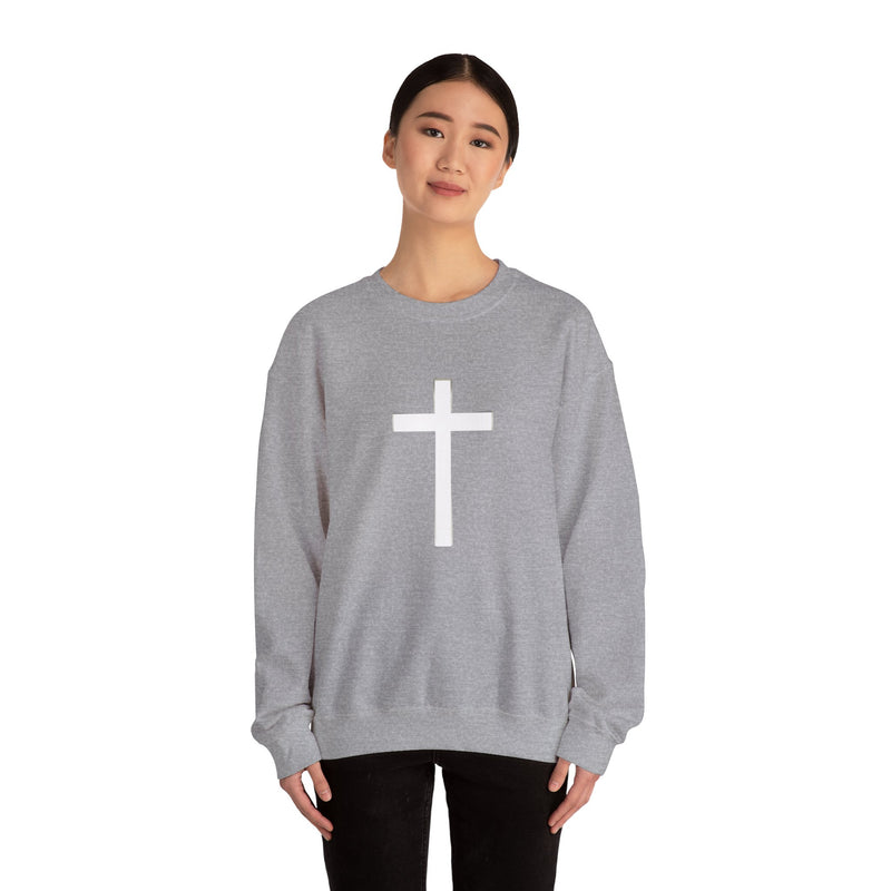 ✝️ Faith Cross Long Sleeve — Bold Front. Powerful Message.