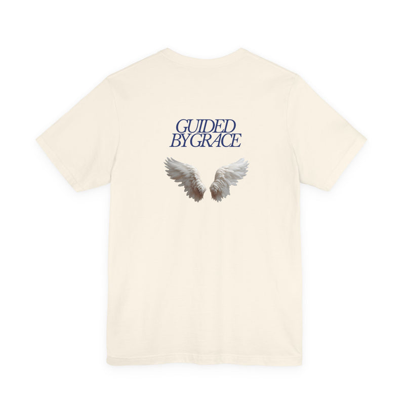 Guided by Grace – Angel Wings Christian T-Shirt
