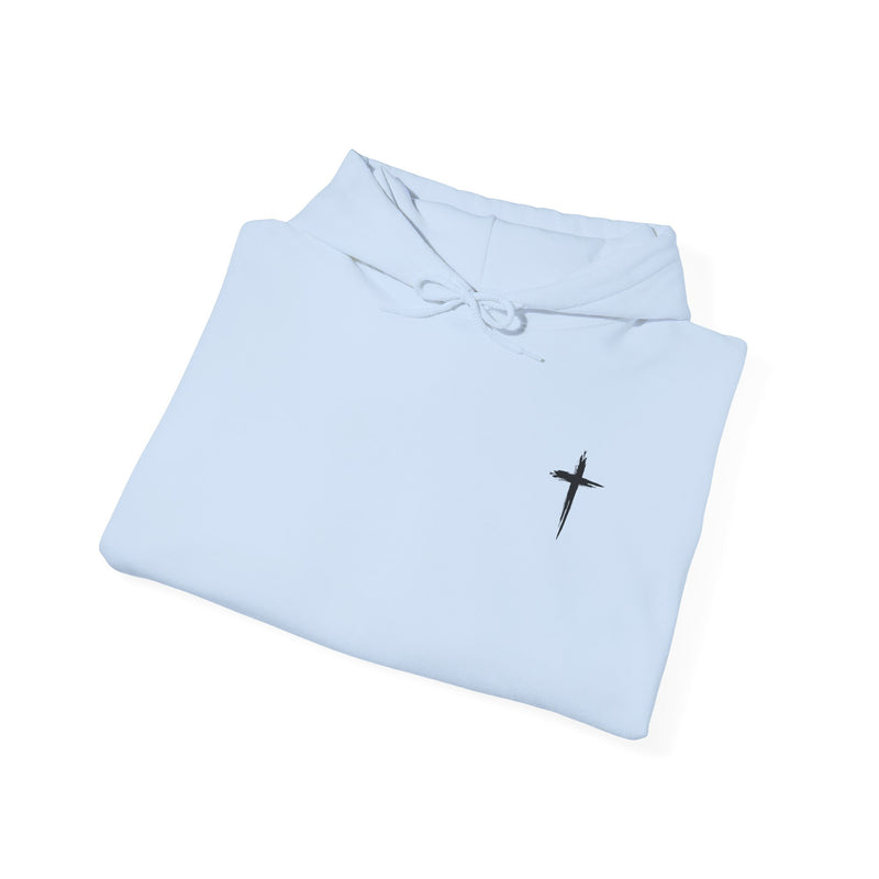 Faith Cross Hoodie – Christian Symbol of Hope & Salvation