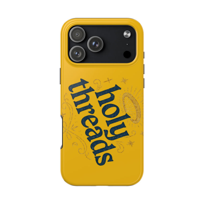 Tough Phone Cases with Holy Threads Design, Durable Cases, Religious Gifts, Aesthetic Phone Covers, Stylish Accessories
