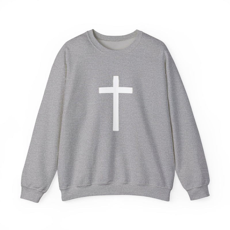 ✝️ Faith Cross Long Sleeve — Bold Front. Powerful Message.