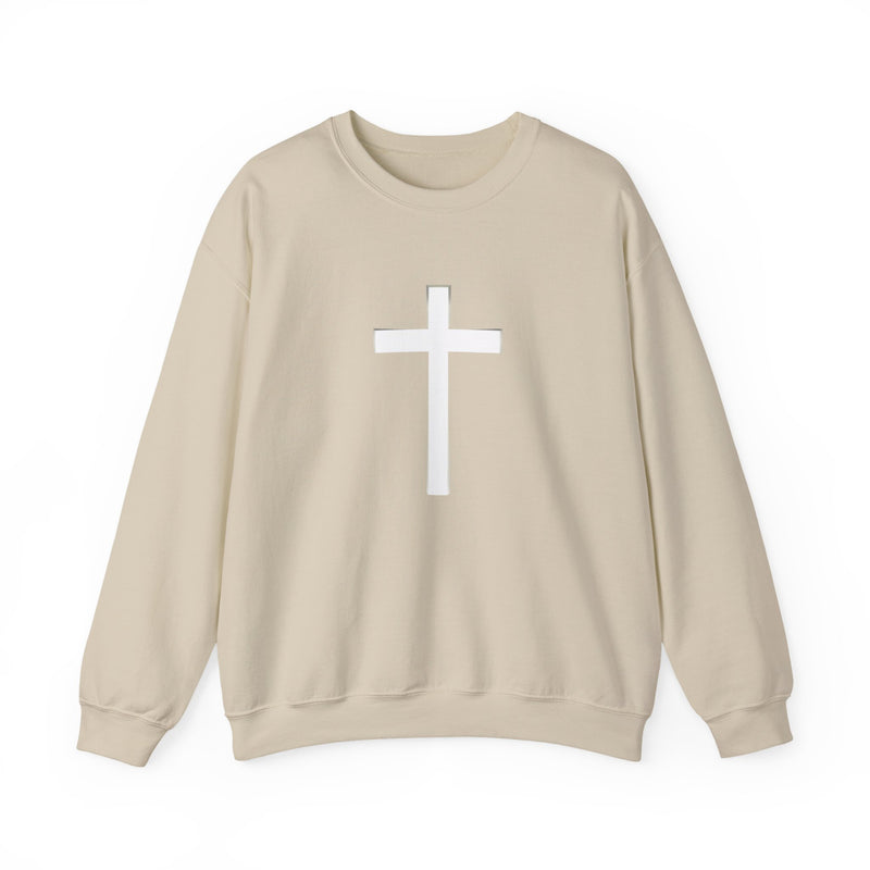 ✝️ Faith Cross Long Sleeve — Bold Front. Powerful Message.