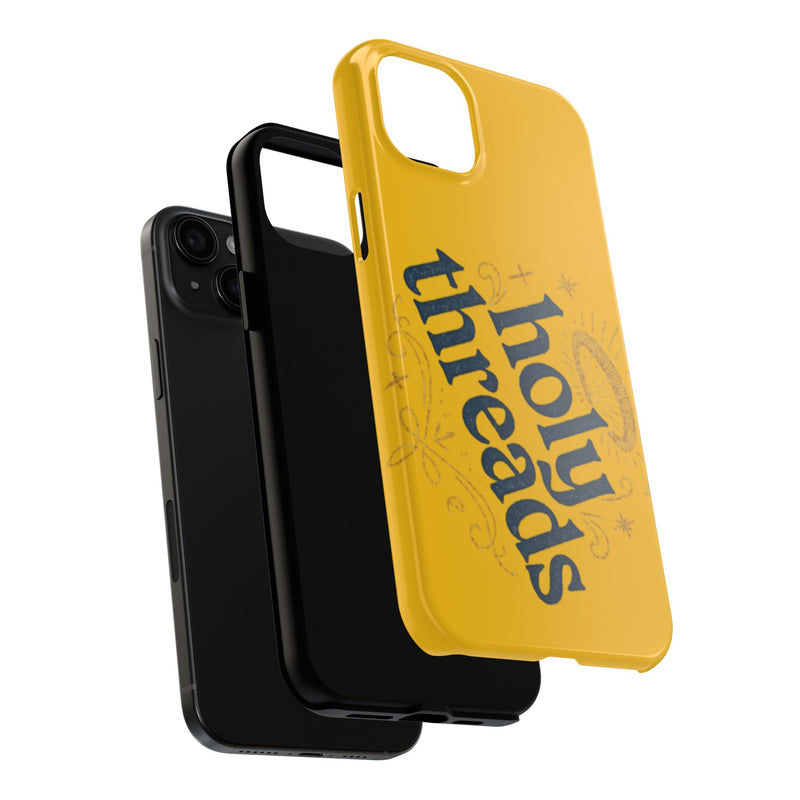 Tough Phone Cases with Holy Threads Design, Durable Cases, Religious Gifts, Aesthetic Phone Covers, Stylish Accessories