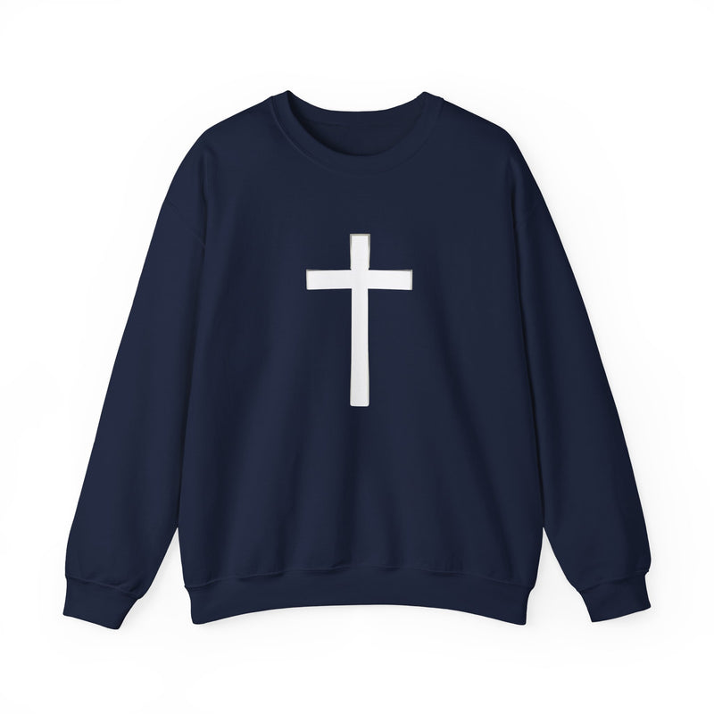 ✝️ Faith Cross Long Sleeve — Bold Front. Powerful Message.