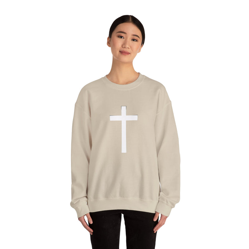 ✝️ Faith Cross Long Sleeve — Bold Front. Powerful Message.