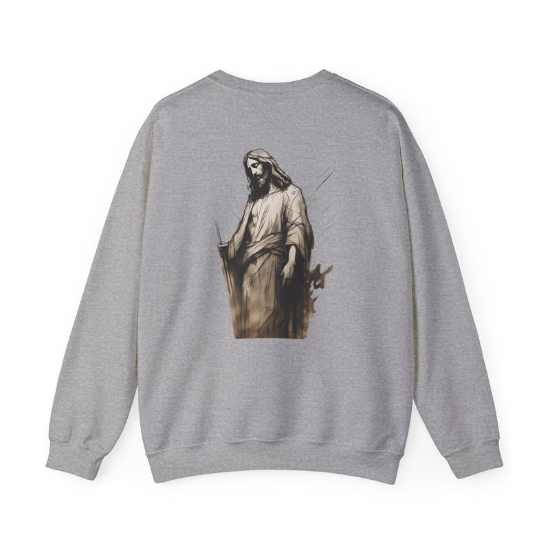 Walk with Jesus – Faith-Inspired Crewneck Sweater