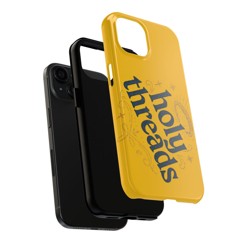 Tough Phone Cases with Holy Threads Design, Durable Cases, Religious Gifts, Aesthetic Phone Covers, Stylish Accessories