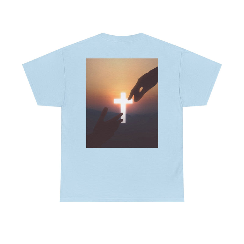 Jesus Graphic T-Shirt - Faith-Inspired Streetwear | Christian Cross Tee with Front & Back Design | Religious Gift for Believers