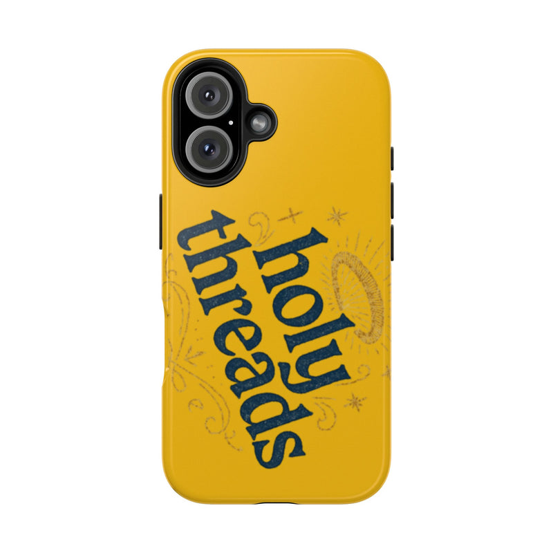 Tough Phone Cases with Holy Threads Design, Durable Cases, Religious Gifts, Aesthetic Phone Covers, Stylish Accessories