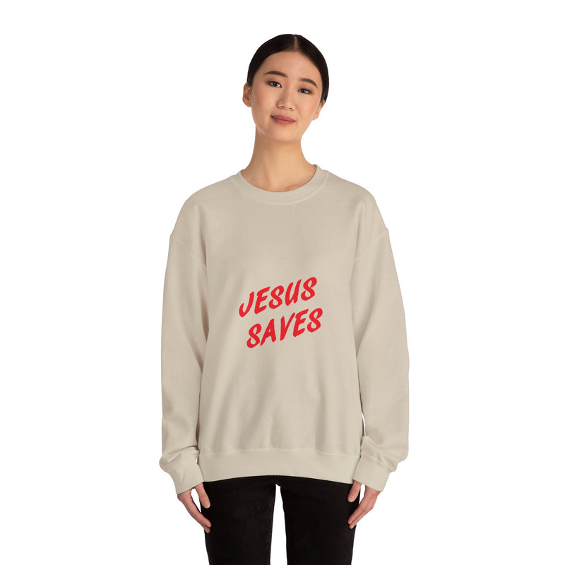 Jesus Saves Sweatshirt