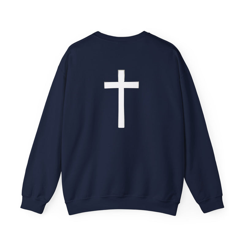 ✝️ Faith Cross Long Sleeve — Bold Front. Powerful Message.