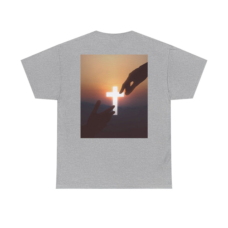 Jesus Graphic T-Shirt - Faith-Inspired Streetwear | Christian Cross Tee with Front & Back Design | Religious Gift for Believers
