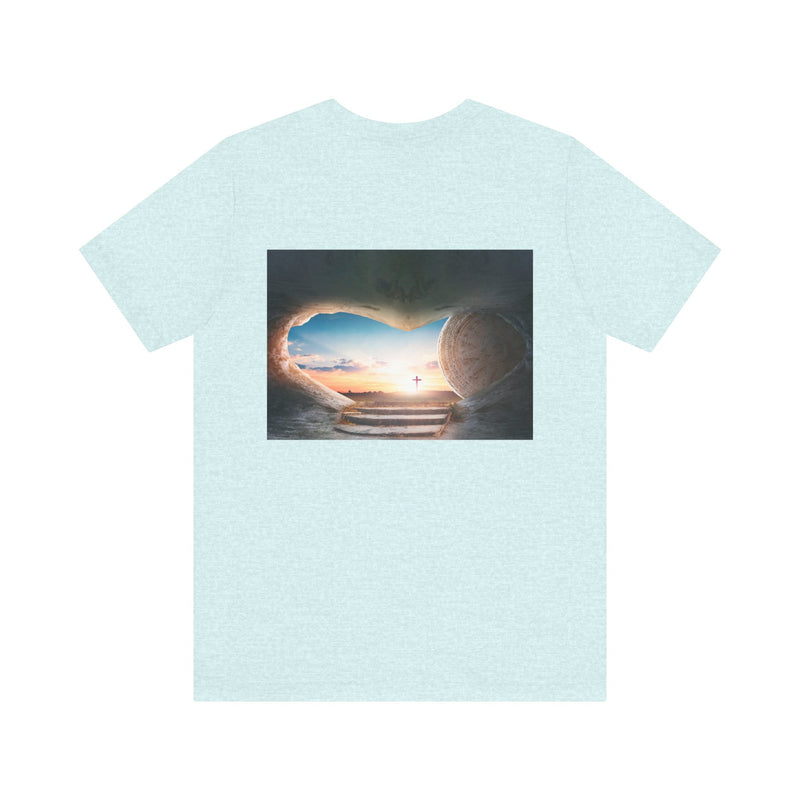 “The Empty Tomb – He Is Risen” Christian T-Shirt | Faith-Based Resurrection Tee