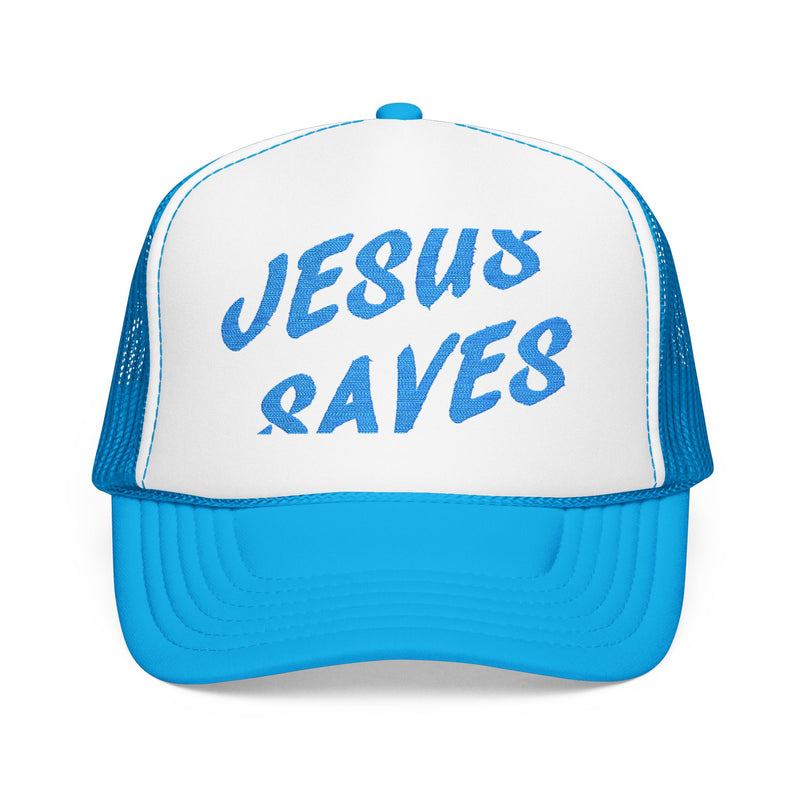 Jesus Saves Trucker Hat – Christian Streetwear Cap | Faith-Based Snapback | Religious Apparel for Men & Women