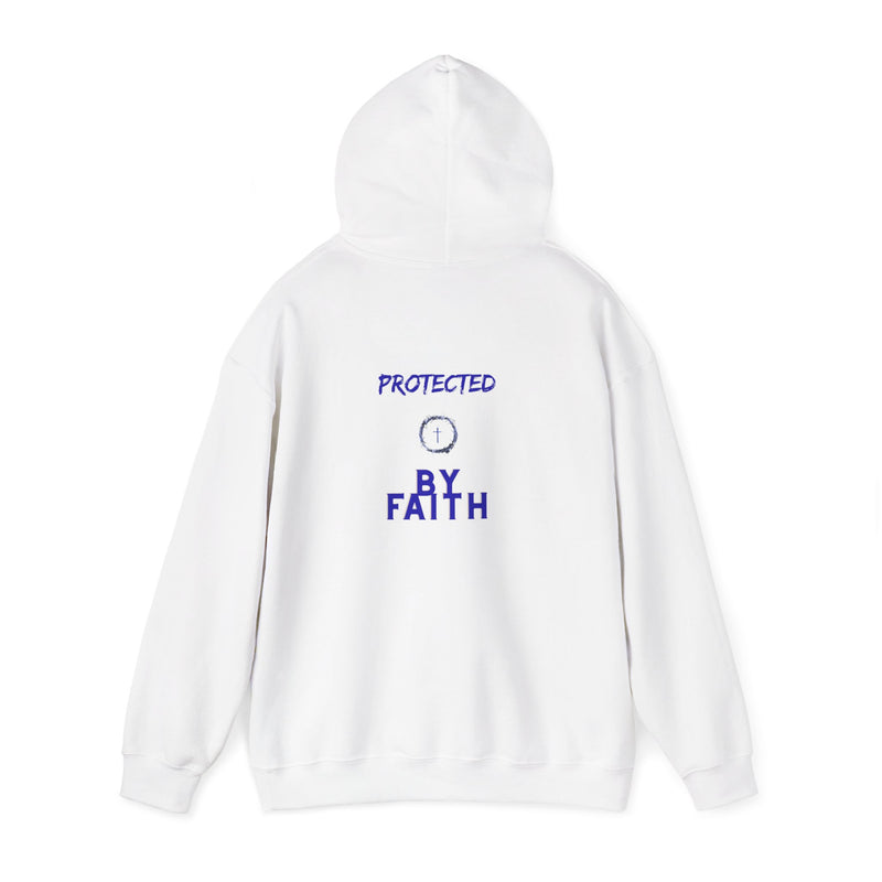 Protected by Faith Hoodie – Minimal Christian