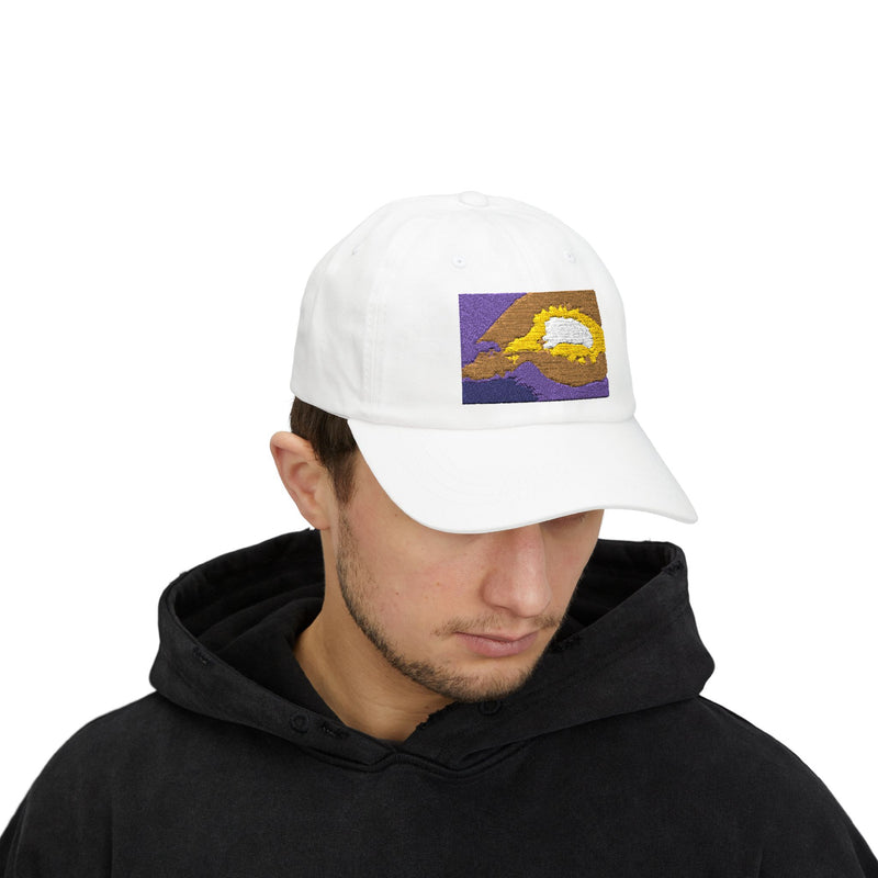 Island Sunset Embroidered Ha