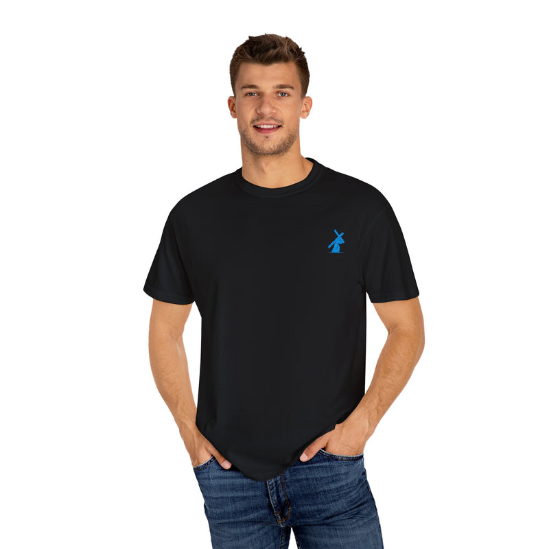 Sunrise Cross T-Shirt – Christian Faith Tee with Jesus Carrying the Cross