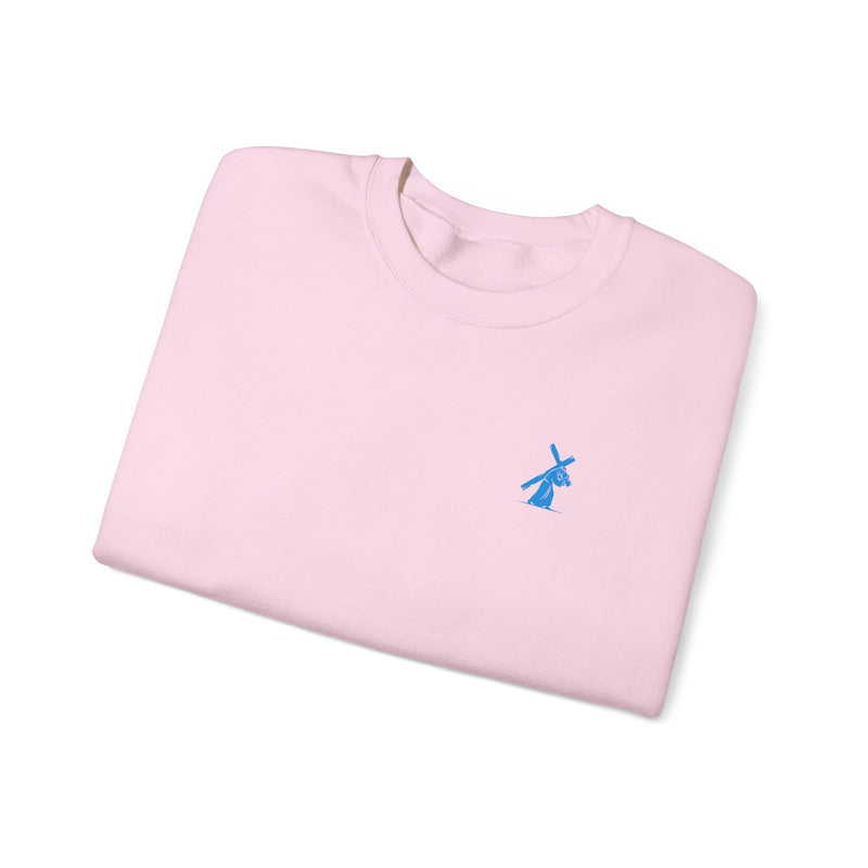 Joshua 1:9 Scripture Sweatshirt – “Be Strong and Courageous” Christian Apparel