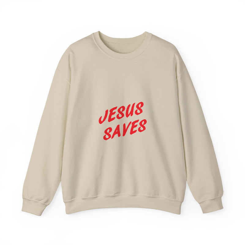 Jesus Saves Sweatshirt