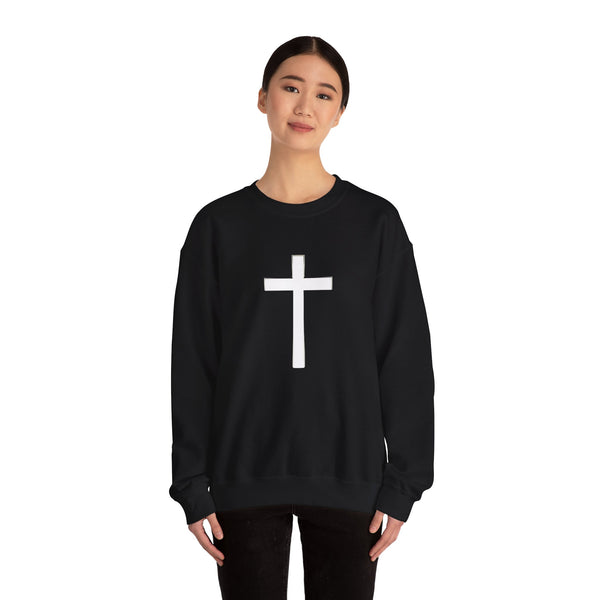 ✝️ Faith Cross Long Sleeve — Bold Front. Powerful Message.