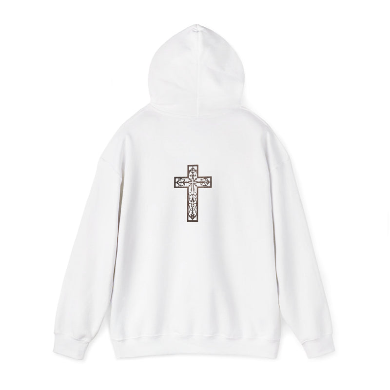 Faith Cross – Double-Sided Christian Hoodie