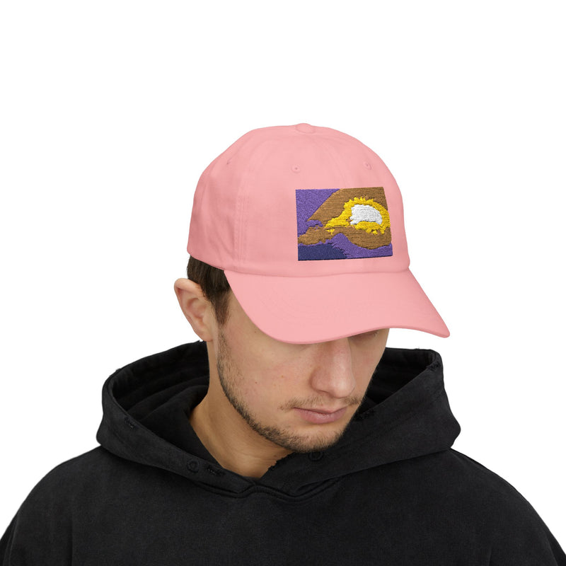 Island Sunset Embroidered Ha