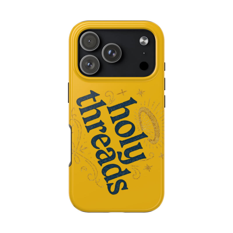Tough Phone Cases with Holy Threads Design, Durable Cases, Religious Gifts, Aesthetic Phone Covers, Stylish Accessories