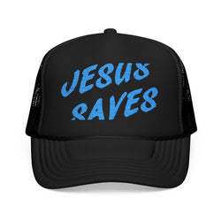 Jesus Saves Trucker Hat – Christian Streetwear Cap | Faith-Based Snapback | Religious Apparel for Men & Women