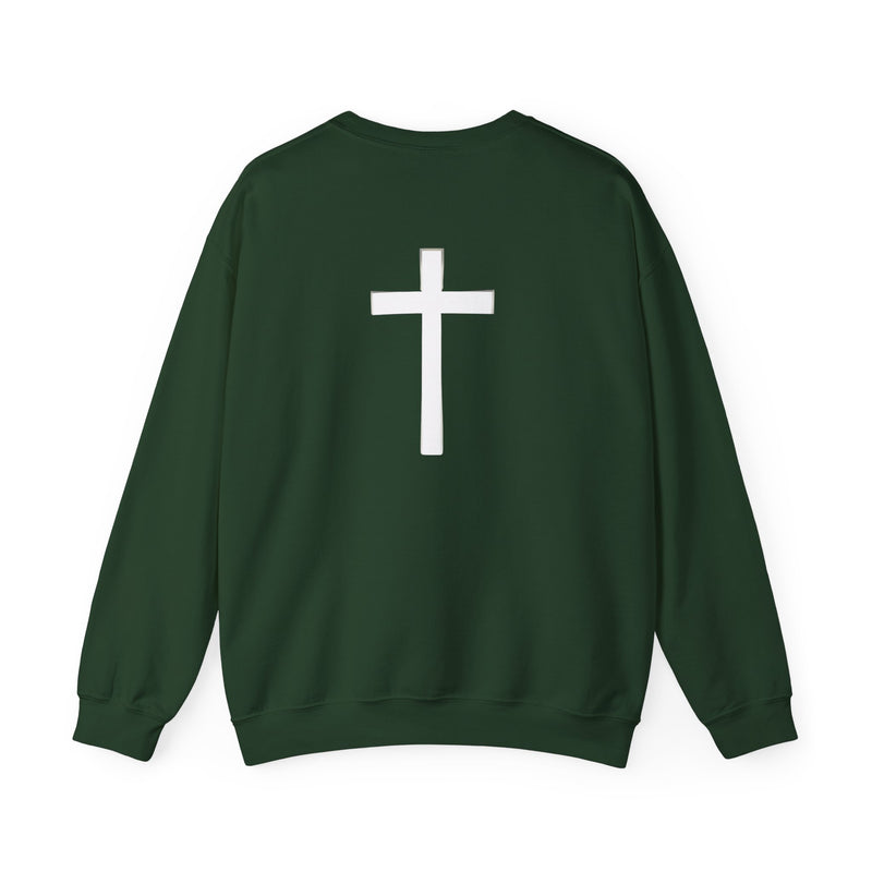 ✝️ Faith Cross Long Sleeve — Bold Front. Powerful Message.