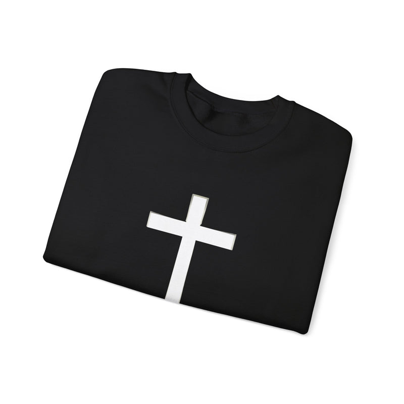 ✝️ Faith Cross Long Sleeve — Bold Front. Powerful Message.