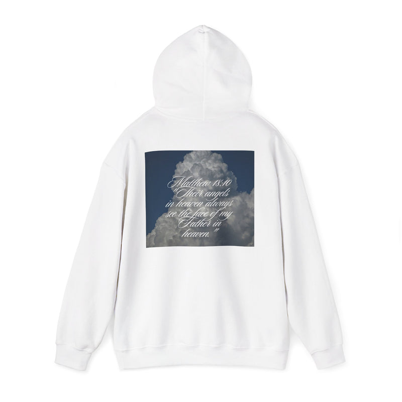 Matthew 18:10 Scripture Cloud Sweatshirt – Christian Bible Verse Pullover