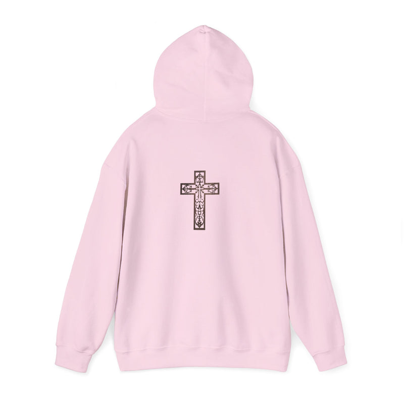 Faith Cross – Double-Sided Christian Hoodie
