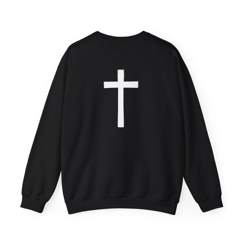 ✝️ Faith Cross Long Sleeve — Bold Front. Powerful Message.