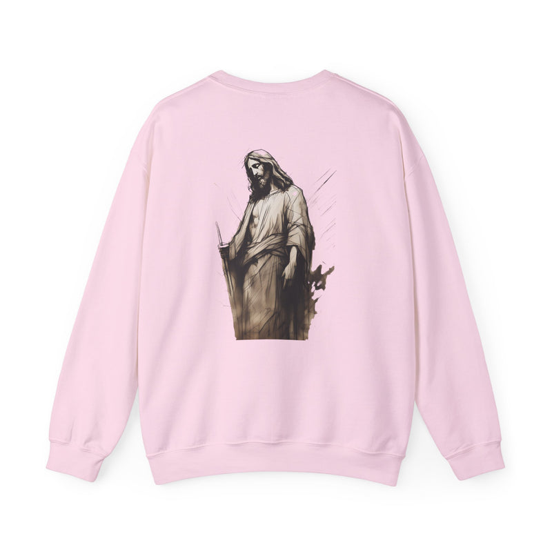 Walk with Jesus – Faith-Inspired Crewneck Sweater
