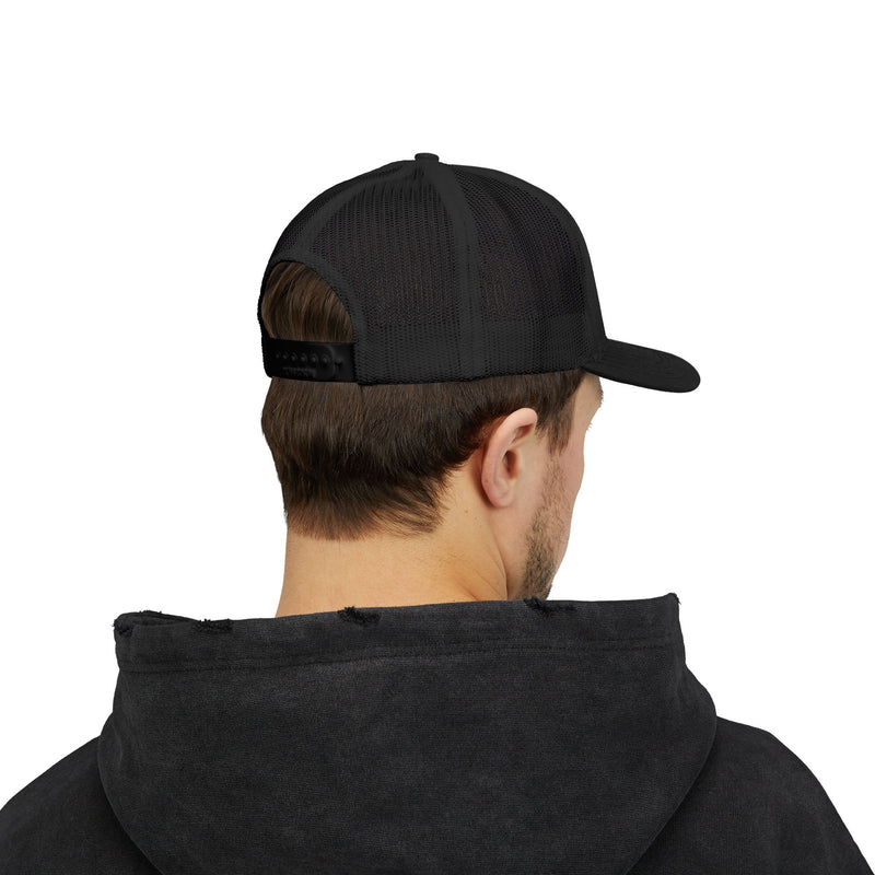 Jesus Carrying the Cross Trucker Hat – Christian Faith Cap