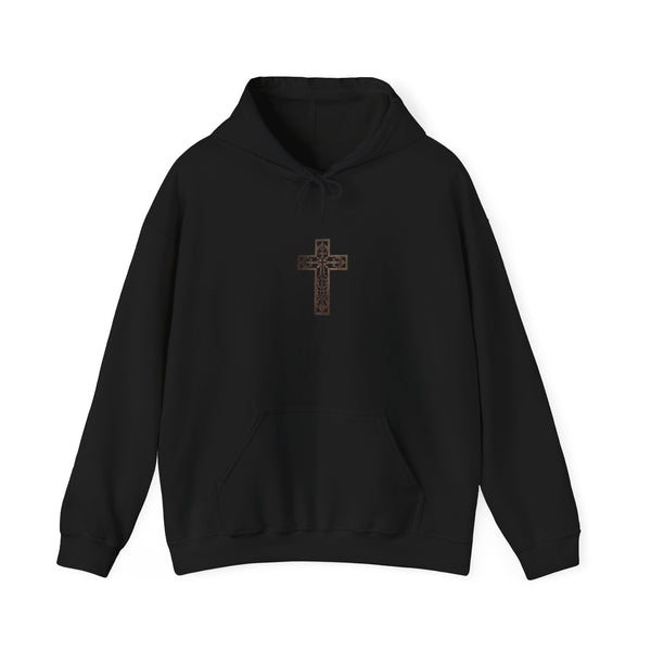 Faith Cross – Double-Sided Christian Hoodie