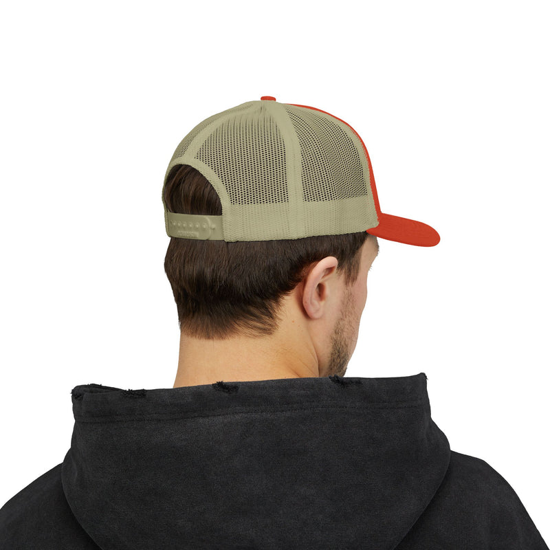 Jesus Carrying the Cross Trucker Hat – Christian Faith Cap