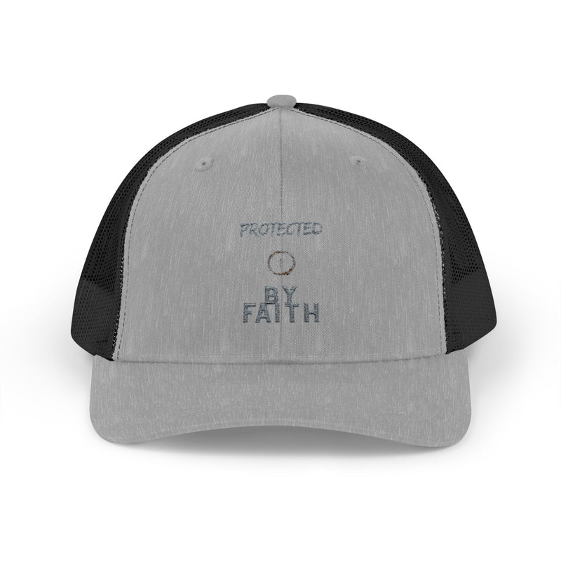 Protected by Faith – Christian Trucker Hat