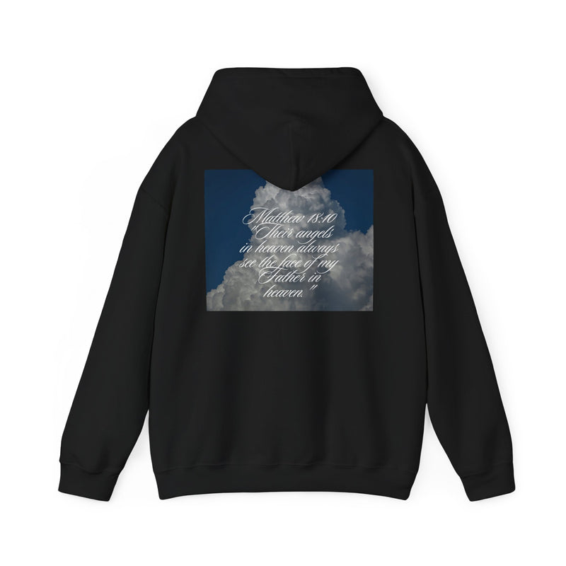 Matthew 18:10 Scripture Cloud Sweatshirt – Christian Bible Verse Pullover