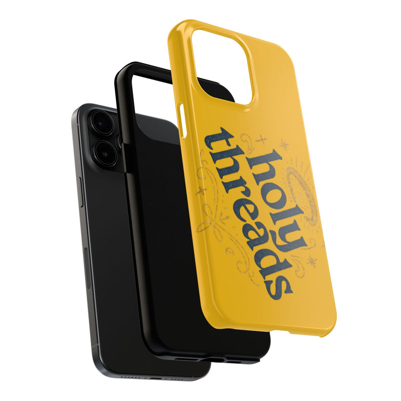 Tough Phone Cases with Holy Threads Design, Durable Cases, Religious Gifts, Aesthetic Phone Covers, Stylish Accessories