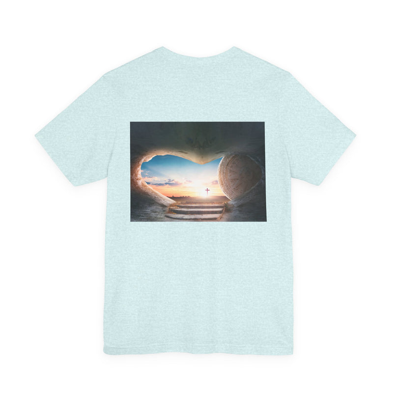 “The Empty Tomb – He Is Risen” Christian T-Shirt | Faith-Based Resurrection Tee