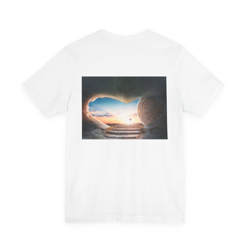 “The Empty Tomb – He Is Risen” Christian T-Shirt | Faith-Based Resurrection Tee