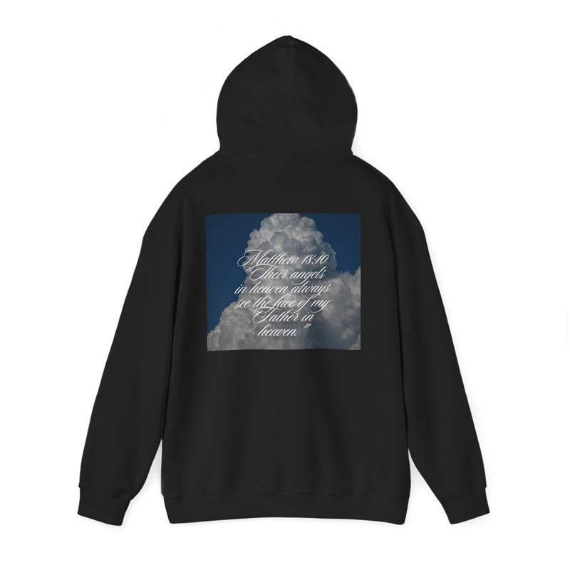 Matthew 18:10 Scripture Cloud Sweatshirt – Christian Bible Verse Pullover