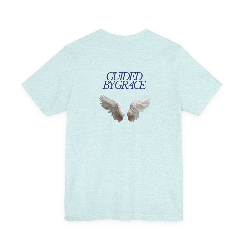 Guided by Grace – Angel Wings Christian T-Shirt