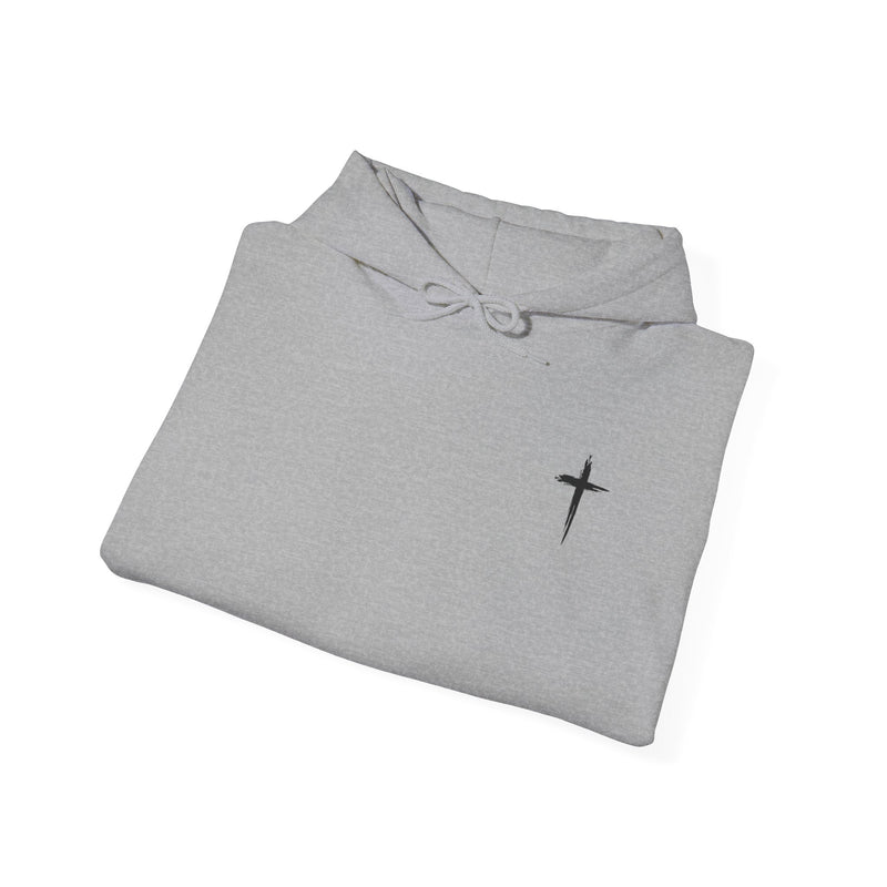 Faith Cross Hoodie – Christian Symbol of Hope & Salvation