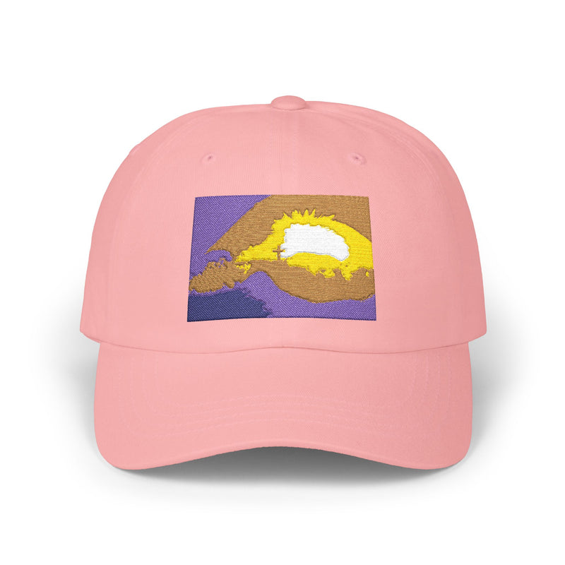 Island Sunset Embroidered Ha