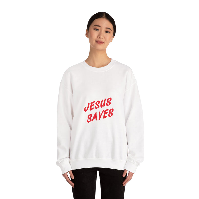 Jesus Saves Sweatshirt