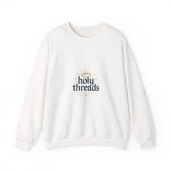 Holy Threads "Jesus Praying" Sweatshirt - Christian Crewneck | Faith-Based Apparel | Religious Streetwear for Believers