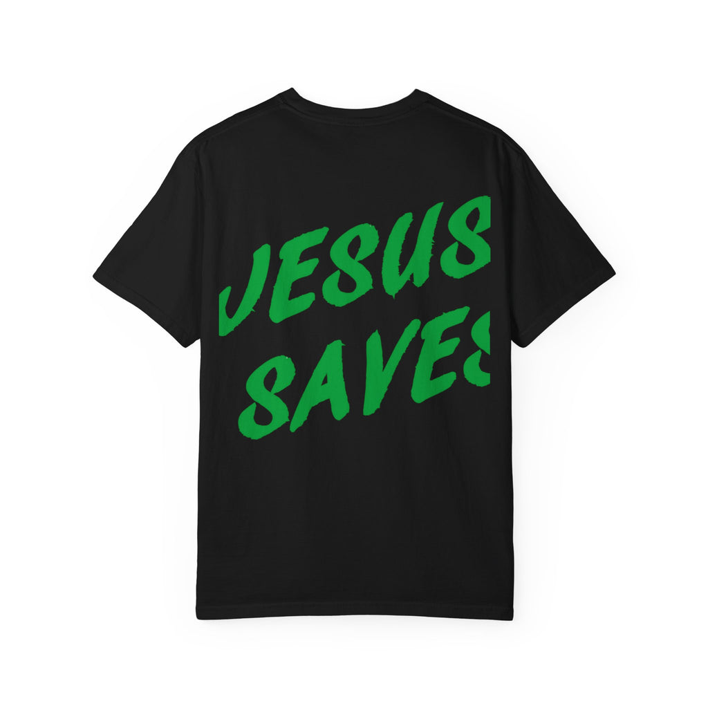 Jesus Saves T-Shirt – Bold Christian Streetwear | Faith Graphic Tee | Religious Gift for Believers